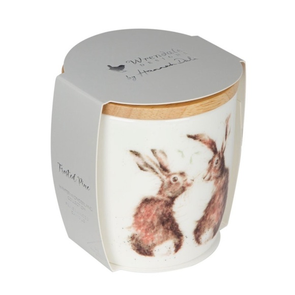 Wrendale Designs Winter Wonderland Candle in Lidded Jar, NWT - Picture 3 of 11